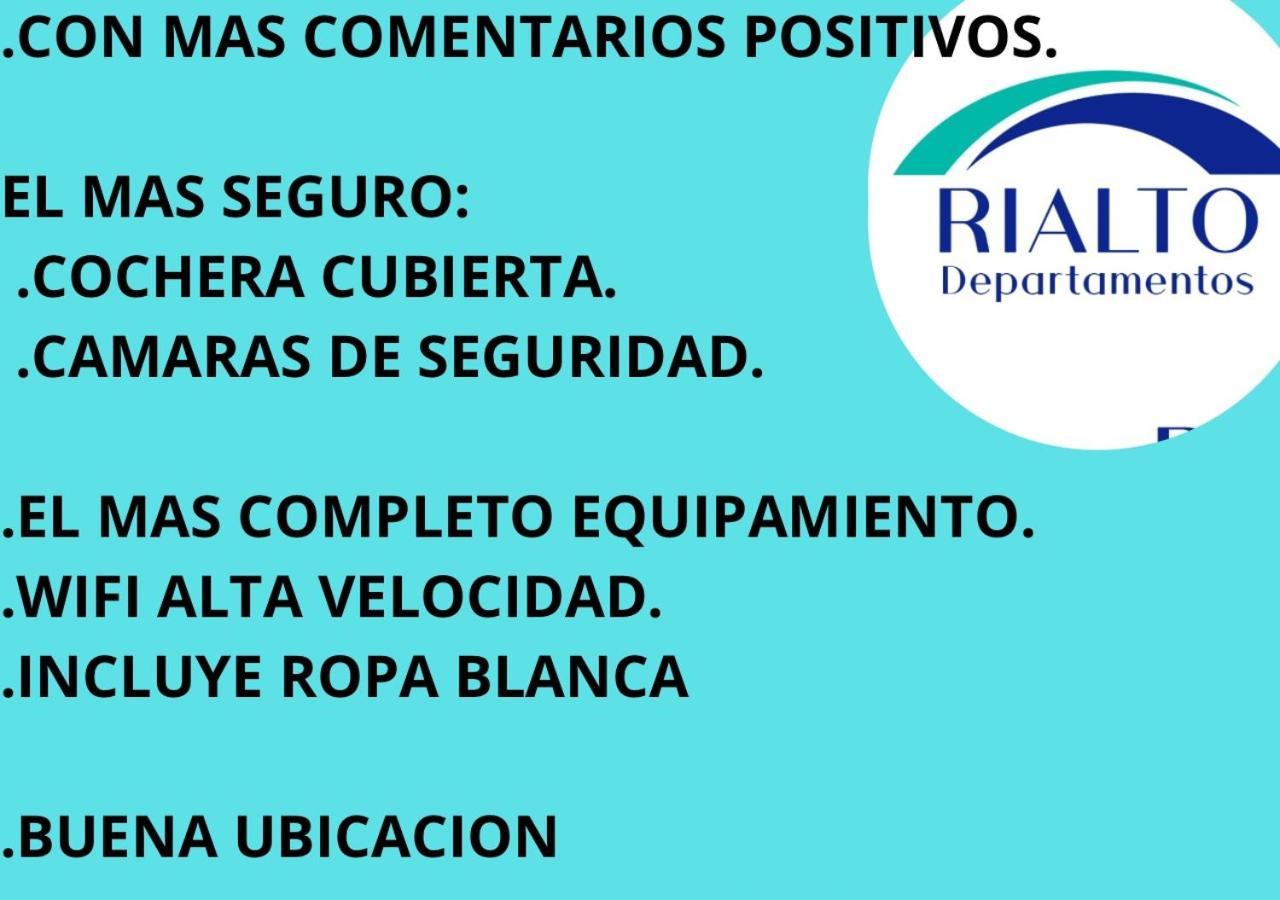 Rialto Dpto Cochera Cubierta Asador Individual Villa Mercedes Bagian luar foto